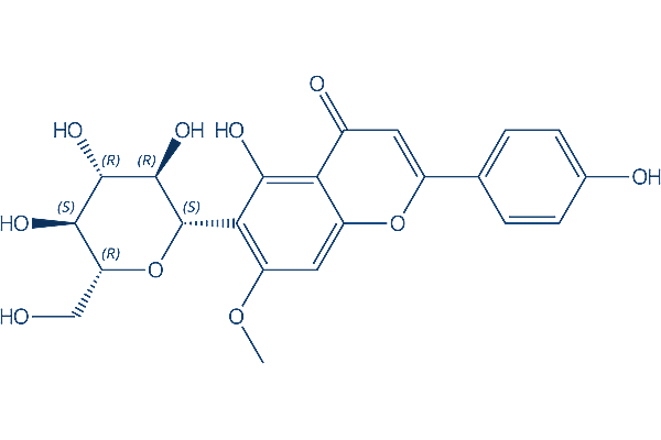 Swertisin SGLT inhibitor Chemical Structure