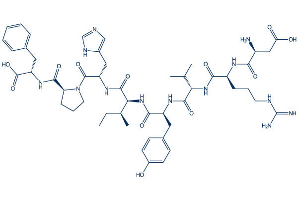 Angiotensin II human Chemical Structure