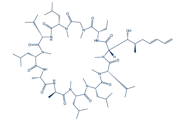 Voclosporin Chemical Structure
