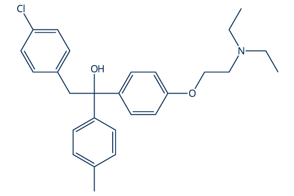 Triparanol(MER-29) Chemical Structure