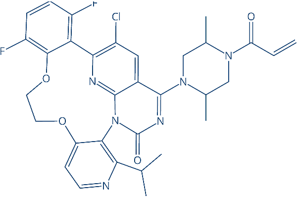 Calderasib (MK-1084) Ras inhibitor Chemical Structure