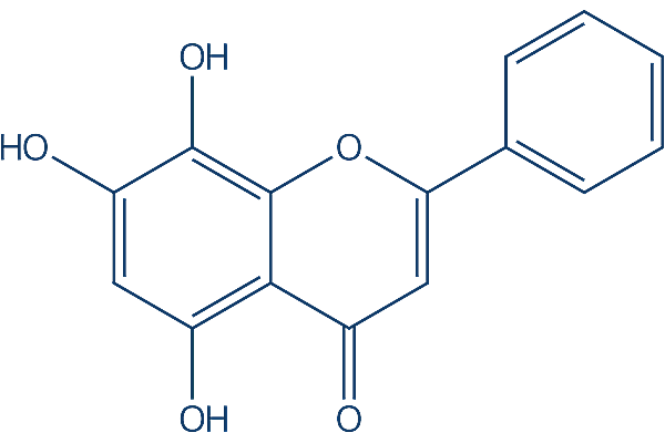 Norwogonin Antiviral chemical Chemical Structure