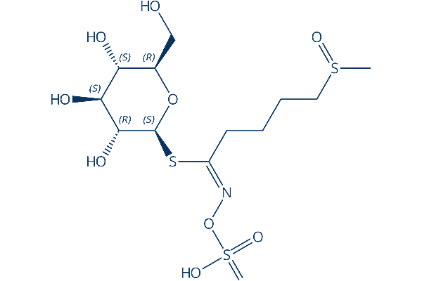 Glucoraphanin Antioxidant Inhibitor Chemical Structure