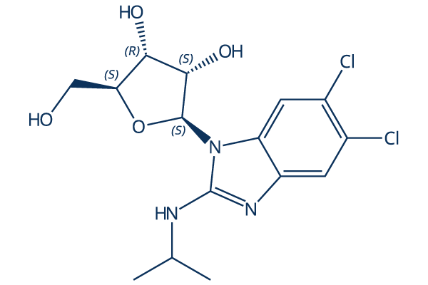 Maribavir（1263W94， BW1263W94，GW257406X，GW 1263） CMV inhibitor Chemical Structure