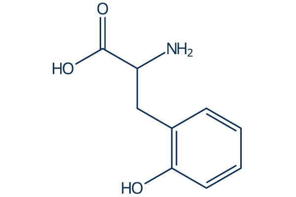 DL-O-Tyrosine Amino Acids and Derivatives chemical Chemical Structure