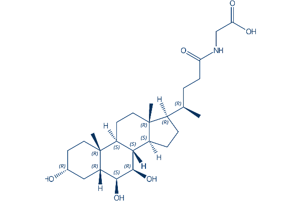Gly-β-MCA FXR inhibitor Chemical Structure