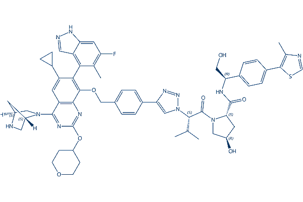 Setidegrasib (ASP3082) PROTAC chemical Chemical Structure