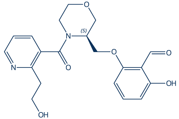 Osivelotor Chemical Structure