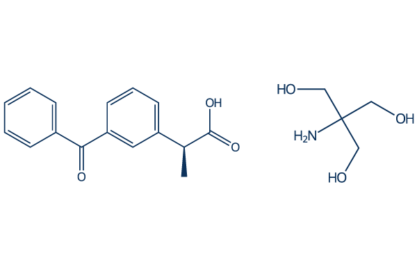 Dexketoprofen trometamol Chemical Structure