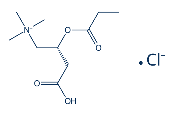 Propionyl-L-carnitine hydrochloride Chemical Structure