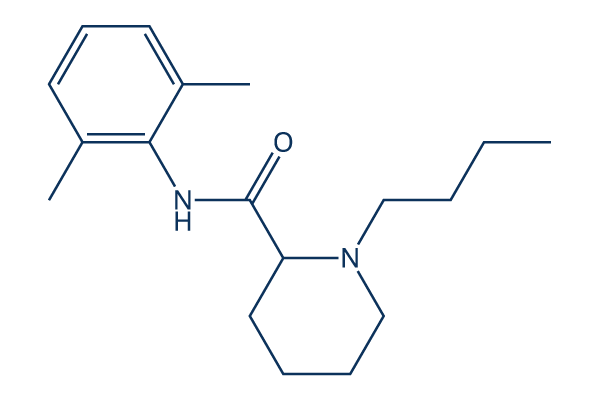 Bupivacaine Chemical Structure