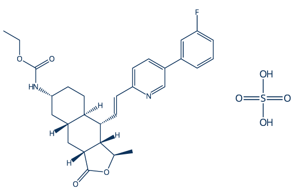 Vorapaxar sulfate Chemical Structure