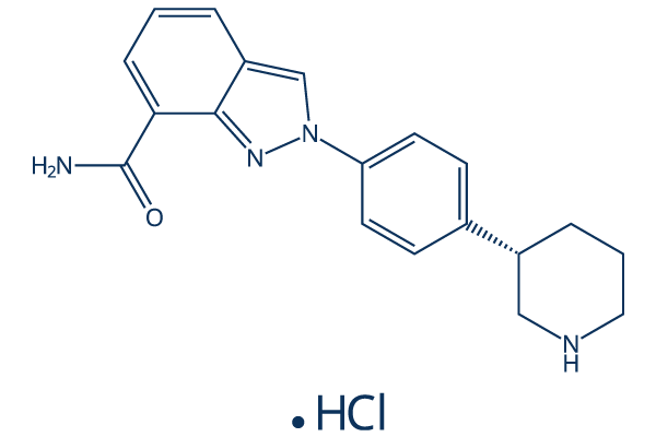 Niraparib hydrochloride Chemical Structure