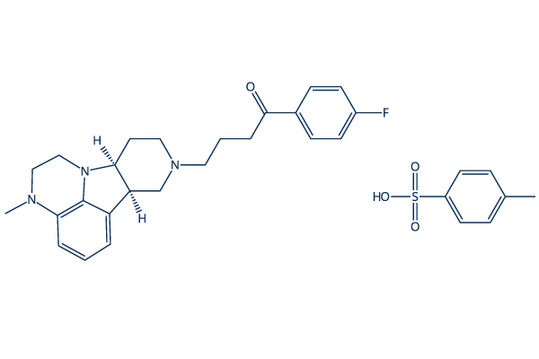 Lumateperone Tosylate Chemical Structure