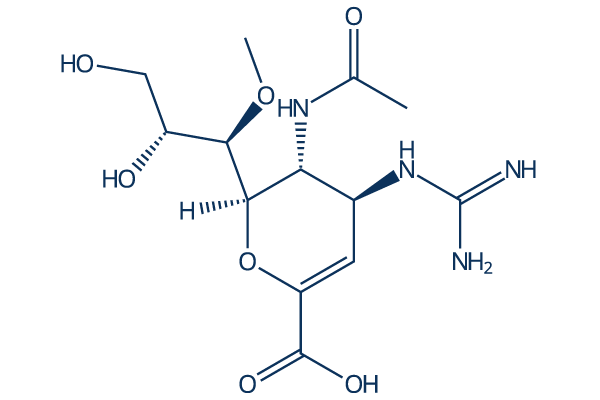 Laninamivir Chemical Structure