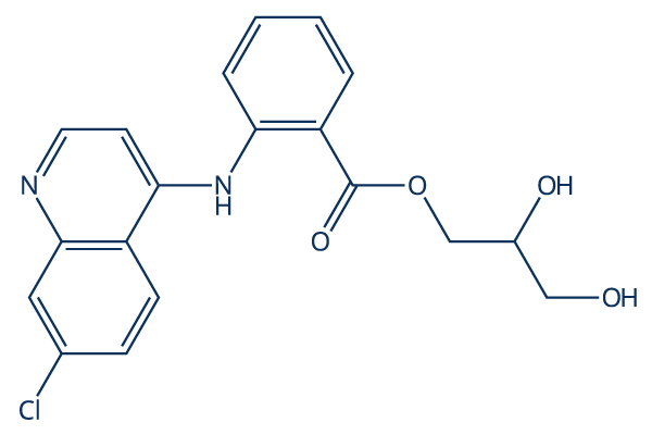 Glafenine Chemical Structure