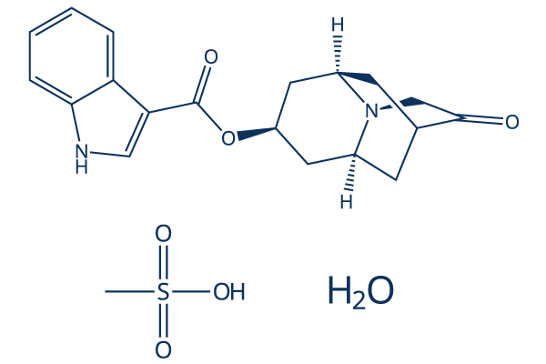 Dalasetron Mesylate Hydrate Chemical Structure