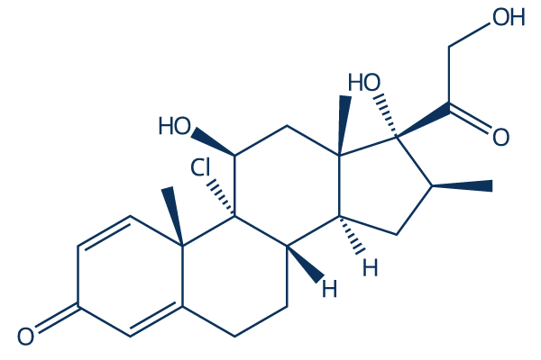 BecloMethasone Chemical Structure