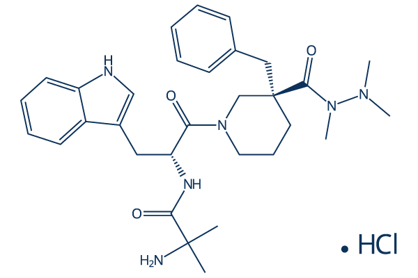 AnaMorelin hydrochloride Chemical Structure