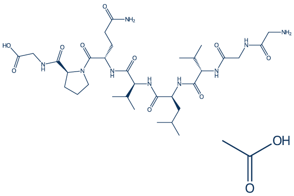 Larazotide acetate Chemical Structure