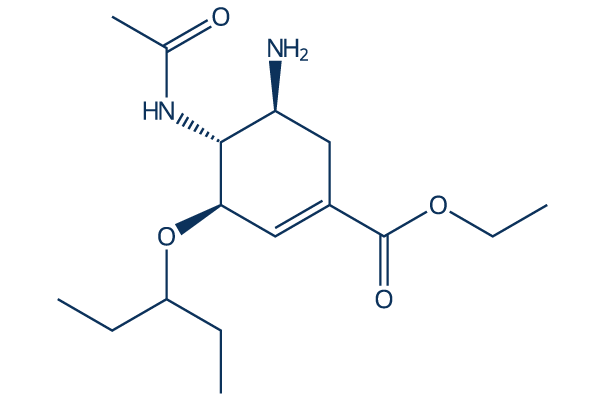 Oseltamivir Chemical Structure