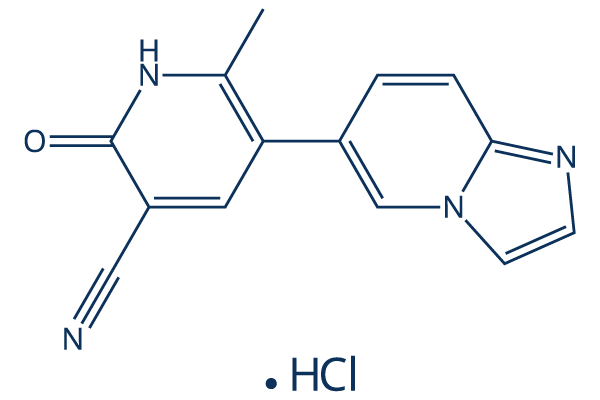 Olprinone Hydrochloride Chemical Structure