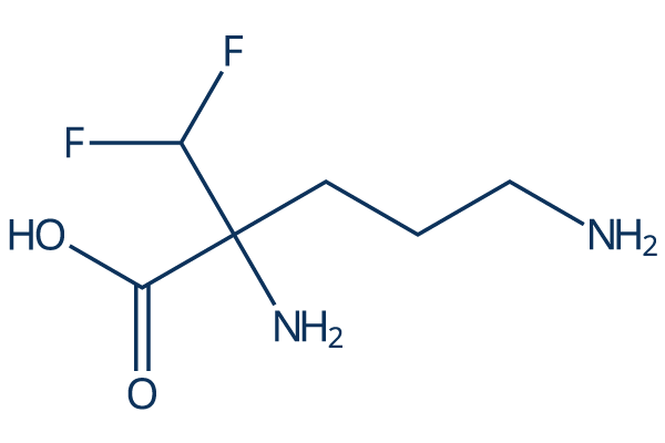 Eflornithine Decarboxylase inhibitor Chemical Structure