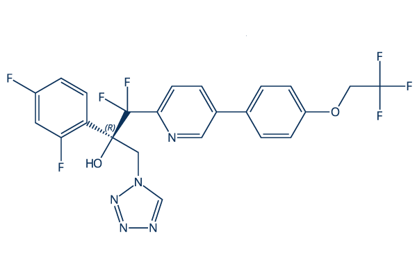Oteseconazole P450 (e.g. CYP17) inhibitor Chemical Structure