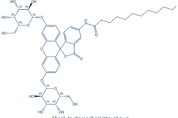 C12FDG Dyes chemical Chemical Structure