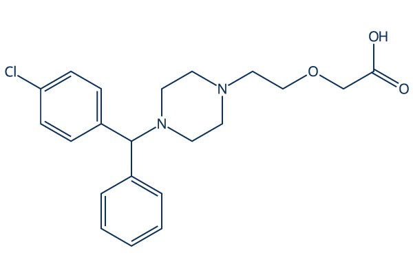 Cetirizine Chemical Structure