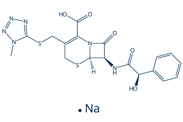 Cefamandole sodium Chemical Structure