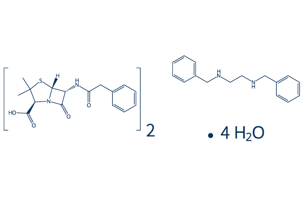 Penicillin G benzathine tetrahydrate Chemical Structure