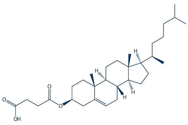 Cholesteryl hemisuccinate Chemical Structure