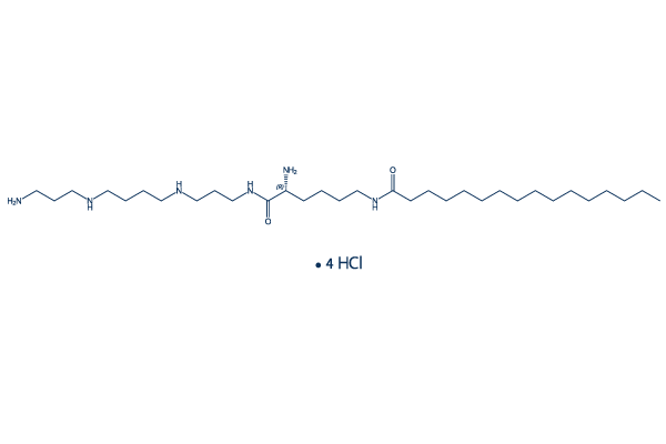 AMXT-1501 tetrahydrochloride Chemical Structure
