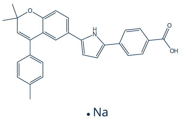 YCT529 Retinoid Receptor antagonist Chemical Structure