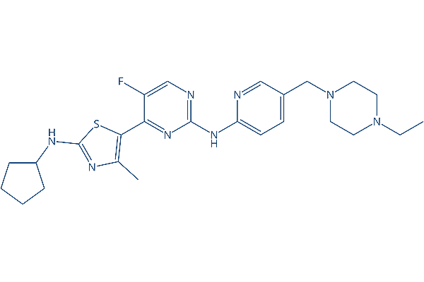 Auceliciclib (AU3-14,Ulecaciclib ) CDK4/6 inhibitor Chemical Structure