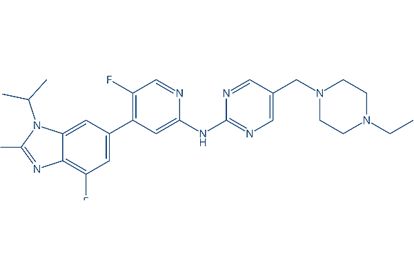 Bireociclib (XZP-3287,CDK4/6-IN-2) CDK4/6 inhibitor Chemical Structure