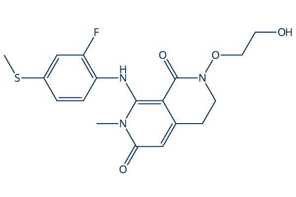 Polfurmetinib MEK inhibitor Chemical Structure