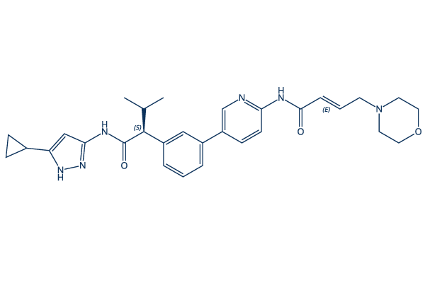 Tacaciclib CDK inhibitor Chemical Structure