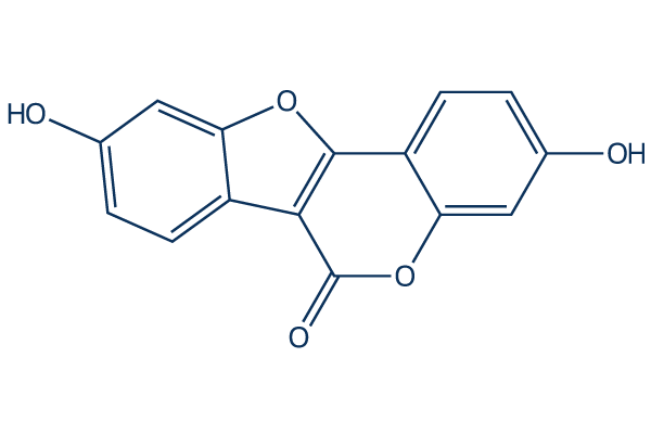 Coumestrol Chemical Structure