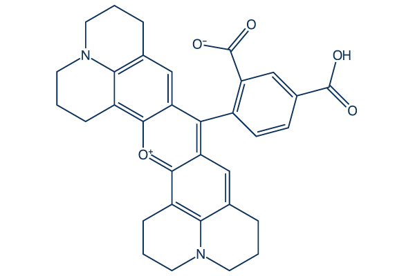 5-ROX Dyes chemical Chemical Structure