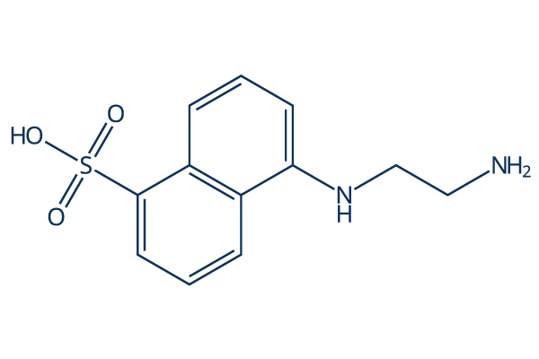 EDANS Dyes chemical Chemical Structure