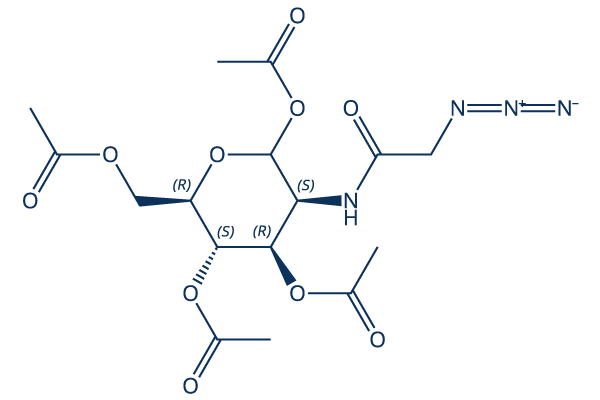 Ac4ManNAz (80% α isomer) Chemical Structure