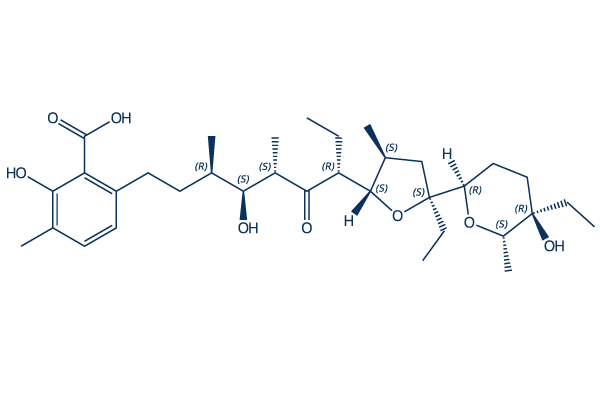 Lasalocid Parasite chemical Chemical Structure