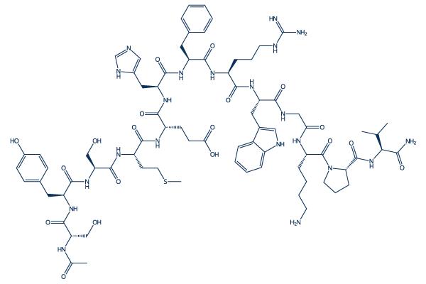 α-MSH Chemical Structure