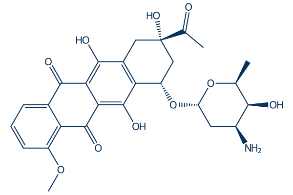 Daunorubicin Chemical Structure