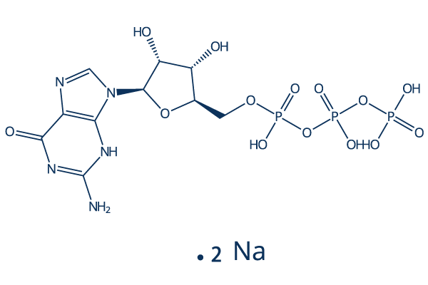 Guanosine-5'-triphosphate disodium salt Chemical Structure