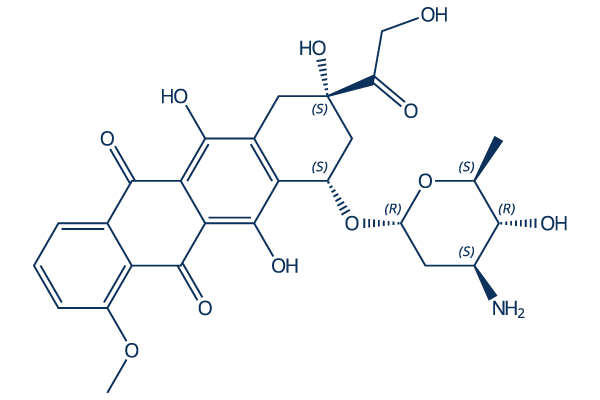 Epirubicin DNA/RNA Synthesis inhibitor Chemical Structure