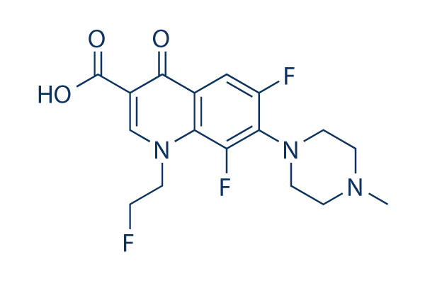 Fleroxacin Chemical Structure
