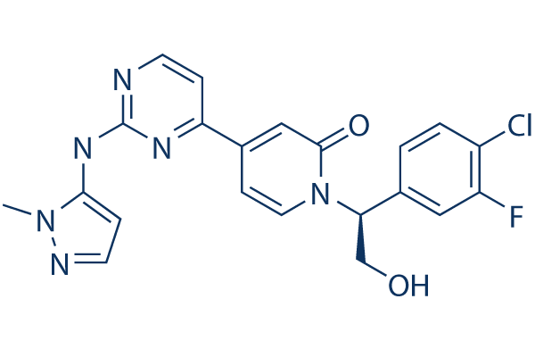 Ravoxertinib (GDC-0994) Chemical Structure